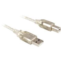 Delock Kabel USB 2.0 Upstream 0,5 m met ferrietkern
