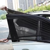 4PCS Autoraamschermen Klamboe Gordijnen Elastisch Ademend Voor SUV Universeel Voorruit Zijraam PRIVACY Zon Gaas Nylon 2065 cm Lightinthebox - thumbnail