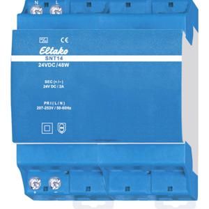 Eltako SNT14-24V/48W DIN-rail netvoeding 2 A 48 W Aantal uitgangen: 1 x Inhoud: 1 stuk(s)