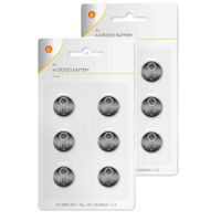 Batterijen Shell knoopcel - CR2025 - 12x stuks - Lithium - thumbnail