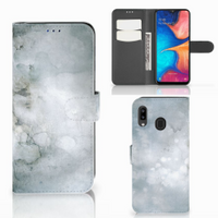 Hoesje Samsung Galaxy A30 Painting Grey - thumbnail