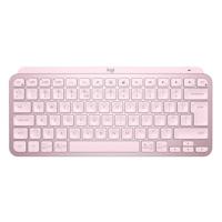Logitech MX Keys Mini Minimalistisch, Draadloos Verlicht Toetsenbord, Compact, Bluetooth, USB-C, Compatibel met Apple macOS, iOS, Windows, Linux, Android, Metalen Constructie - Roze