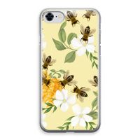 No flowers without bees: iPhone 8 Transparant Hoesje - thumbnail