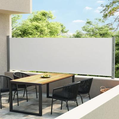 vidaXL Tuinscherm uittrekbaar 140x600 cm crème vidaXL Tuinscherm uittrekbaar 140x600 cm crème