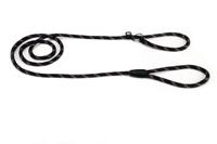 Beeztees - Hondenriem - Sliplijn - Zwart - 170 cm x 8 mm