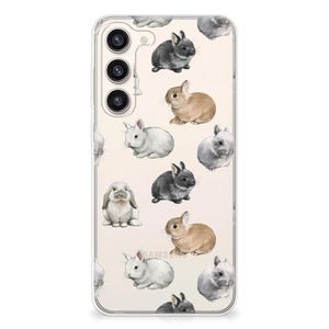 TPU Hoesje voor Samsung Galaxy S23 Plus Konijntjes