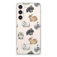 TPU Hoesje voor Samsung Galaxy S23 Plus Konijntjes