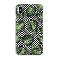 Geometrische jungle: iPhone XS Tough Case - thumbnail