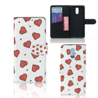 Nokia 2.3 Telefoon Hoesje Hearts - thumbnail