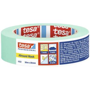 TESA Professional 4352 50 m Maskeertape voor algemeen gebruik Geschikt voor gebruik binnen Geschikt voor buitengebruik Papier Groen