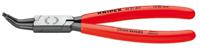 Knipex 44 31 J02 Precisie-borgveertang Geschikt voor borgringen Binnenringen 8-13 mm Puntvorm 45° gebogen