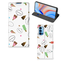 OPPO Reno4 Pro 5G Flip Style Cover IJsjes - thumbnail