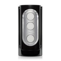 Tenga FLIP HOLE BLACK Mannelijke bevrediger Zwart Thermoplastische elastomeer (TPE)