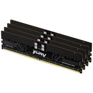 Kingston FURY Renegade Pro Werkgeheugenset voor PC DDR5 128 GB 4 x 32 GB ECC 4800 MHz 288-pins DIMM CL36 KF548R36RBK4-128