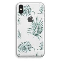 Simple leaves: iPhone X Transparant Hoesje - thumbnail