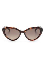 Kate Spade lunettes de soleil Junigs à monture papillon - Marron