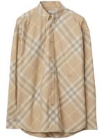 Burberry chemise en coton à motif Vintage Check - Tons neutres