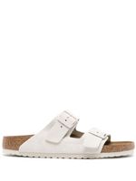 Birkenstock sandales Arizona en daim - Blanc