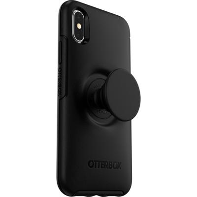 Otterbox Symmetry Pop Apple iPhone X/Xs Back Cover Zwart Otterbox Symmetry Pop Apple iPhone X/Xs Back Cover Zwart