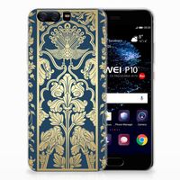 Huawei P10 TPU Case Beige Flowers