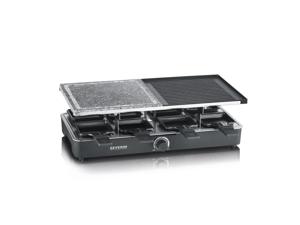 Severin RG 2376 raclette 8 persoon/personen 1300 W Zwart