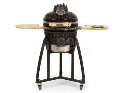 Kamado Premium Barbecue Black 16 inch