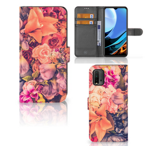 Xiaomi Redmi 9T | Poco M3 Hoesje Bosje Bloemen