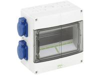 Spelsberg 72930401 STV 904-S Kleine verdeelkast Opbouw (op muur) Aantal groepen: 9 Aantal rijen: 1 Inhoud: 1 stuk(s)