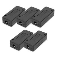 DIGITUS DN-93907-1 - LSA-aansluitmodule Cat 7-5 stuks - Afgeschermd - Cat7 LSA isolatieverplaatsingsconnector - AWG 22 tot AWG 26 - Voor Ethernetkabels, netwerkkabels, installatiekabels - Zwart