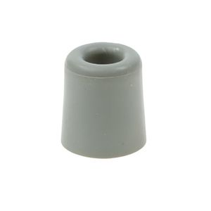 Rubberen deurstop / deurbuffer 35 x 30 mm grijs   -