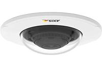 Axis M3015 Netwerkcamera, netwerkbewakingscamera, Dome, kleur, 2 MP, 1920 x 1080, 1080p, vaste iris, vaste brandpuntsafstand, LAN 10/100, MJPEG, H.264, H.265, MPEG-4 AVC, PoE Plus, Nero, Bianco
