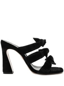 Alexandre Birman sandales Lolita Square 90 en cuir - Noir