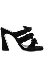 Alexandre Birman sandales Lolita Square 90 en cuir - Noir - thumbnail