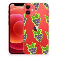 iPhone 12 Mini Siliconen Case Druiven