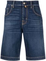 Jacob Cohën short en jean - Bleu