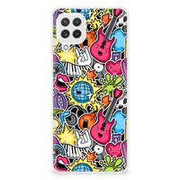 Samsung Galaxy A22 4G | M22 Silicone Back Cover Punk Rock