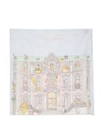 Atelier Choux Monceau Mansion-print cotton blanket - MULTICOLOUR - thumbnail