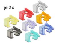 Delock 86420 Delock RJ45 reparatieclip starterset 86420 16 stuk(s) - thumbnail