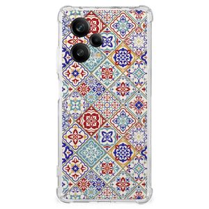 Xiaomi Redmi Note 12 Pro Plus Anti-Shock Hoesje Tiles Color