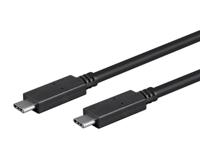 Monoprice Select Series USB-C kabel 3.1 2M US Zwart