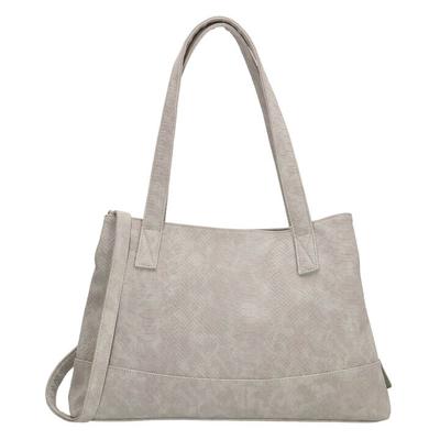 Beagles Handtas / Schoudertas Anaconda Licht Grijs