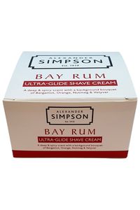 Alexander Simpson Est. 1919 scheercrème Bay Rum 180ml