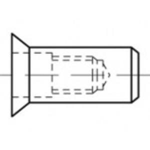 TOOLCRAFT TO-5444307 Popmoer M6 Staal 500 stuk(s)