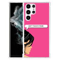 Samsung Galaxy S22 Ultra Anti Shock Case Woman Don't Touch My Phone