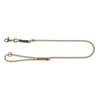 TRIXIE Hondenriem BE Nordic S - M, 1,00 m ø 8 mm in zand/zwart - milieuvriendelijke hondenriem met Scandinavische charme - voor kleine tot middelgrote honden - 17204