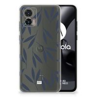 Motorola Edge 30 Neo TPU Case Leaves Blue - thumbnail