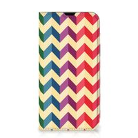 iPhone 13 Hoesje met Magneet Zigzag Multi Color