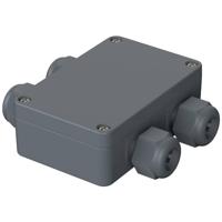 Bopla POLYMAS PK 102-411 38102400 universele behuizing 98 x 64 x 34 polyamide zilvergrijs (RAL 7001) 1S