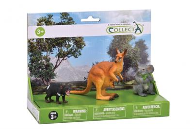 Collecta wilde dieren: koala, kangoeroe en everzwijn speelset Collecta wilde dieren: koala, kangoeroe en everzwijn speelset