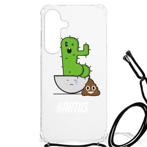 Samsung Galaxy S24 Plus Stevig Bumper Hoesje Cactus Poo